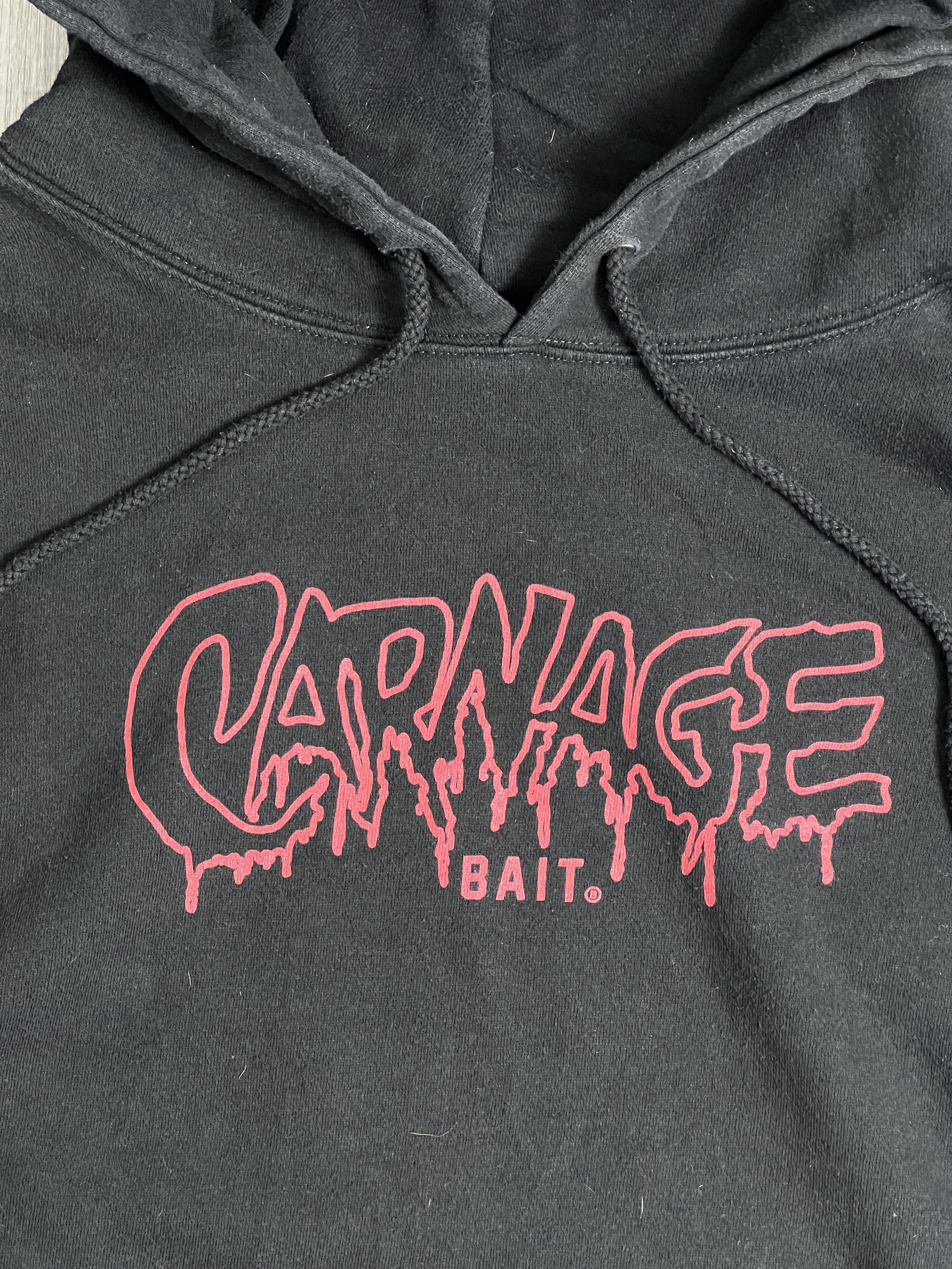 Bait BAIT x Marvel Comics Carnage Hoodie (L) JK642 Size US L / EU 52-54 / 3 - 6 Thumbnail