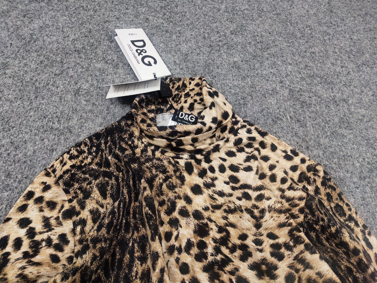 Dolce & Gabbana Rare Dolce & Gabbana Vintage 90s Leopard Pattern Long sleeve Size M / US 6-8 / IT 42-44 - 7 Thumbnail