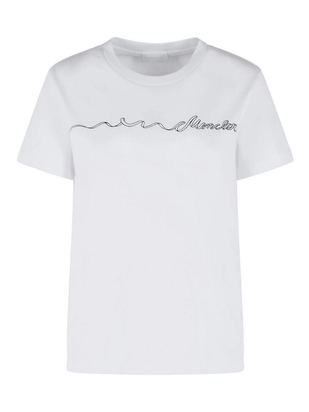 Moncler Short Sleeve T-Shirt Size S / US 4 / IT 40 - 1 Thumbnail