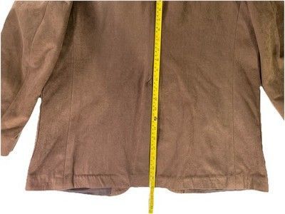 Other Vintage Size 40R Two Button Tailored Faux Suede Sport Coat B Size 40R - 9 Thumbnail
