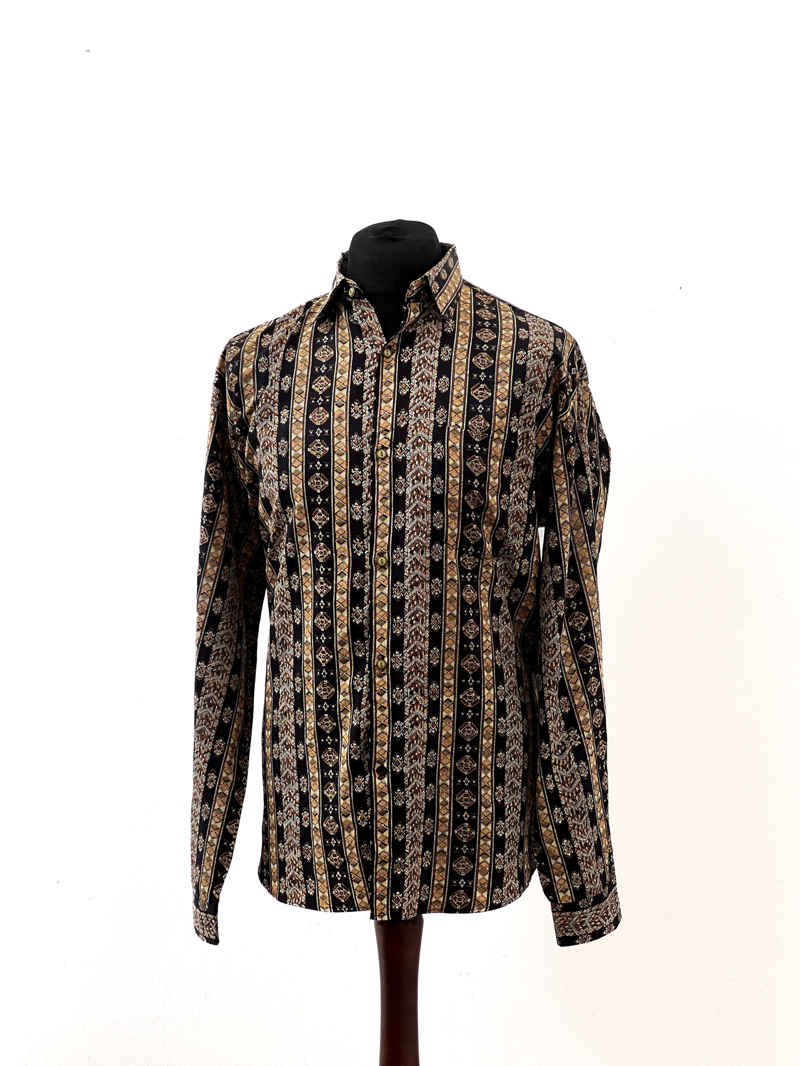 Vintage BAXTER Vintage Shirt Size US XL / EU 56 / 4 - 1 Thumbnail