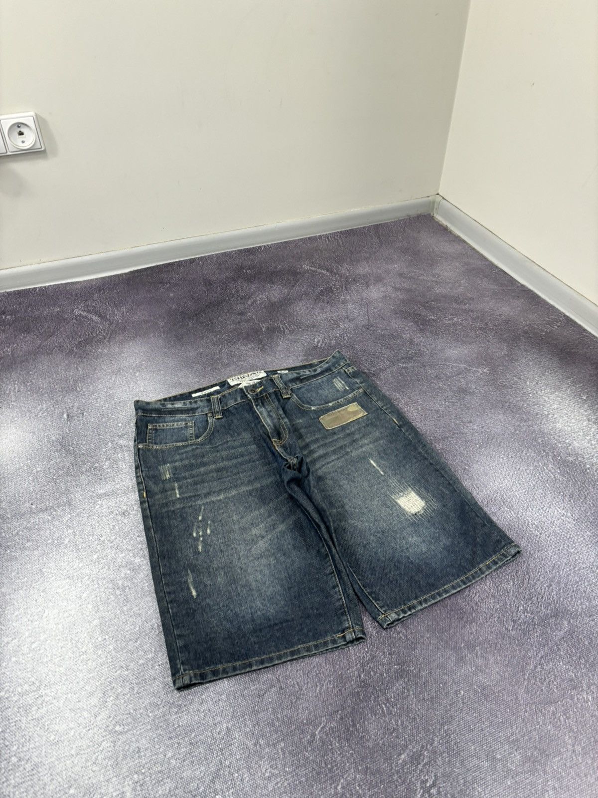 Ecko Unltd. Vintage Ecko Unltd Y2K Skate Hype Baggy Denim Shorts Size US 32 / EU 48 - 9 Thumbnail