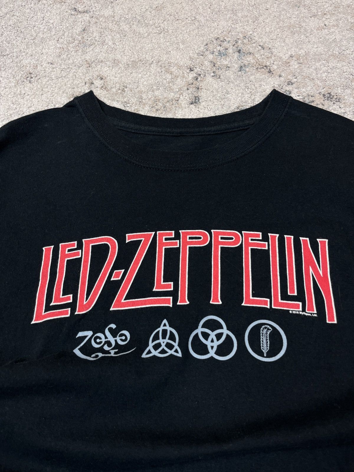 Band Tees × Led Zeppelin Y2K LED ZEPPELIN TEE - 809 Size US XL / EU 56 / 4 - 3 Thumbnail