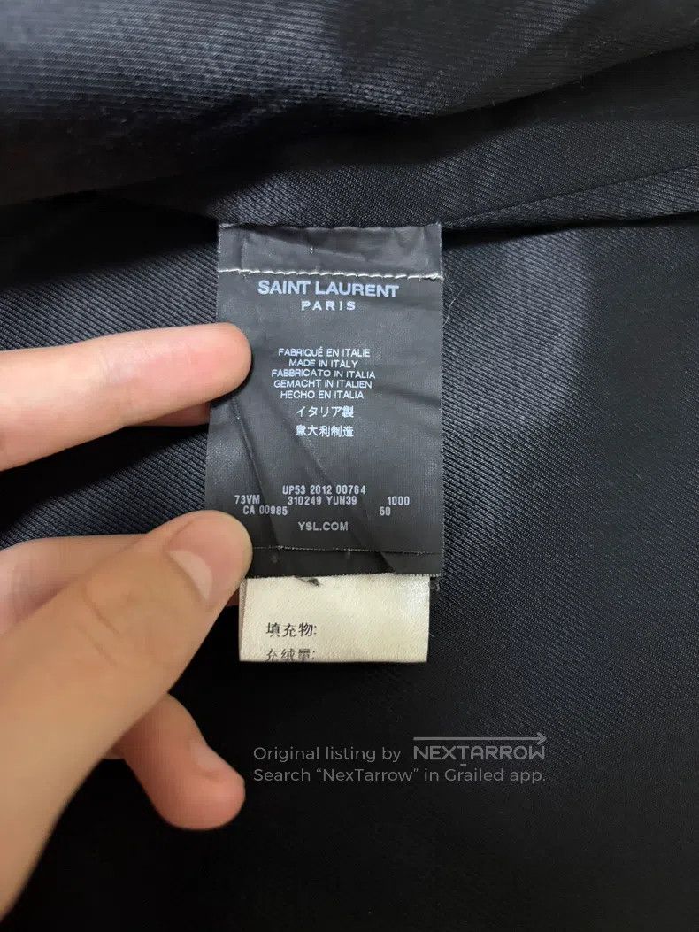 Saint Laurent Paris Saint Laurent Paris Lamb Leather Patchwork Jacket Size US M / EU 48-50 / 2 - 5 Thumbnail
