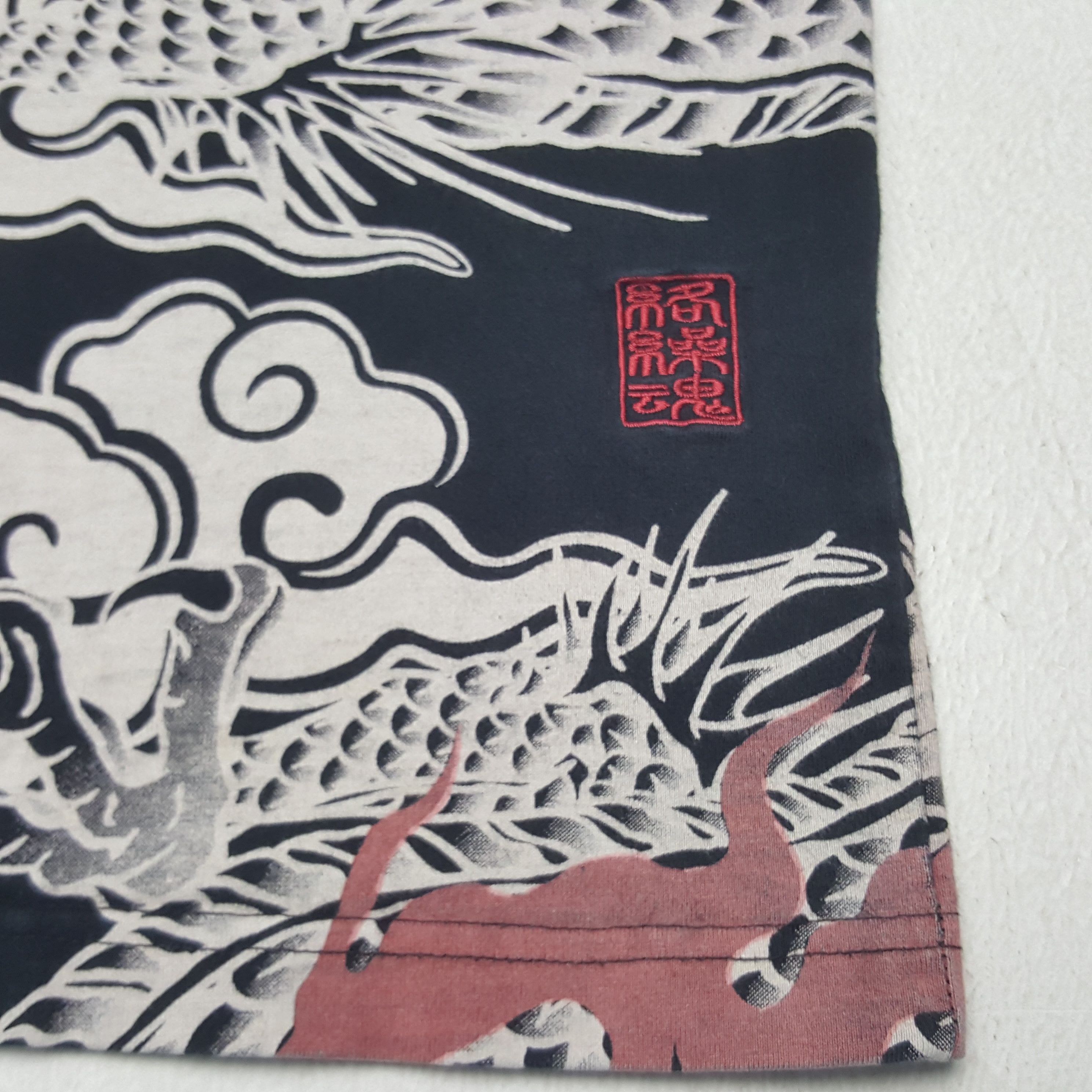 Karakuri Tamashii Vintage Karakumi Tamashi Japanese Sukajan Tshirt C267N64 Size US M / EU 48-50 / 2 - 9 Thumbnail