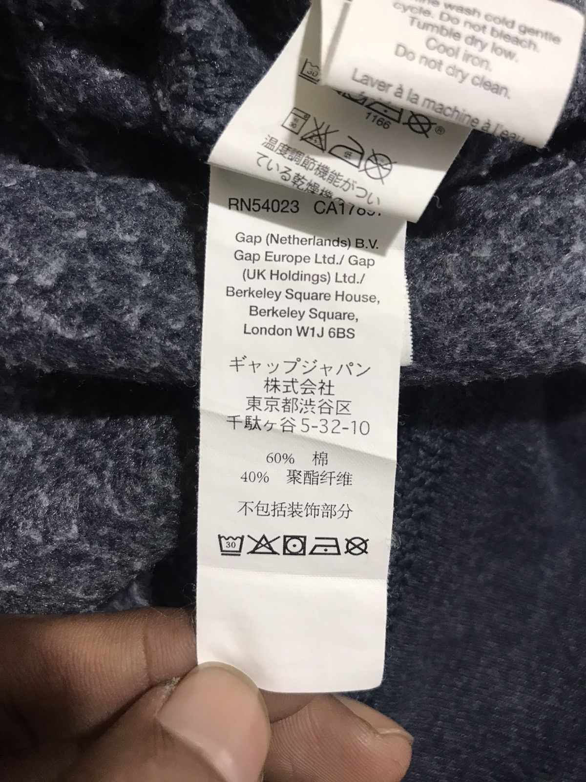 Gap × Vintage 🔥Rare Gap Hoodies Spellout Zipper Size US S / EU 44-46 / 1 - 9 Thumbnail