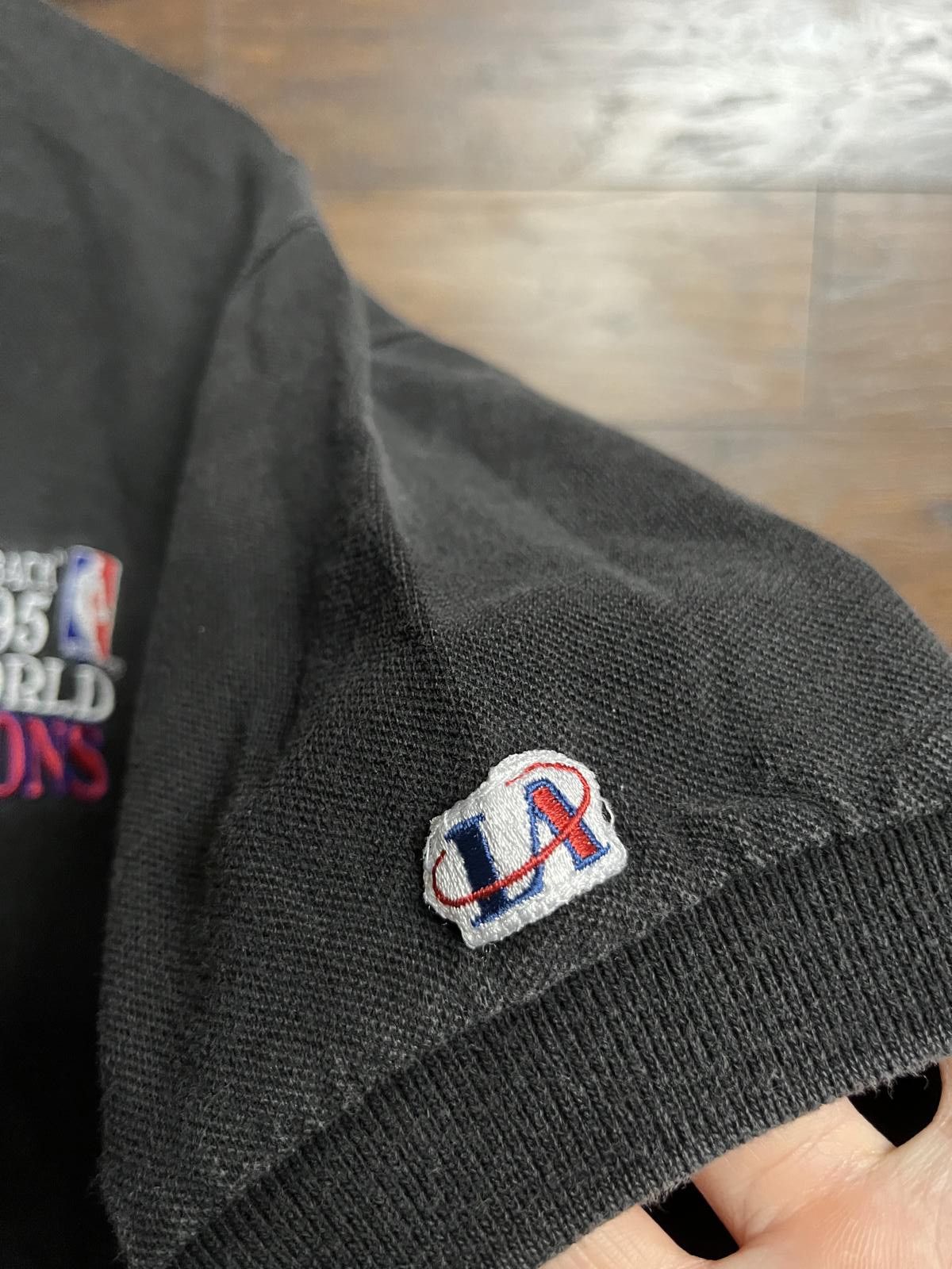 Logo Athletic VTG Houston Rockets 1994-95 World Champs Polo Back to Back Size US M / EU 48-50 / 2 - 4 Thumbnail