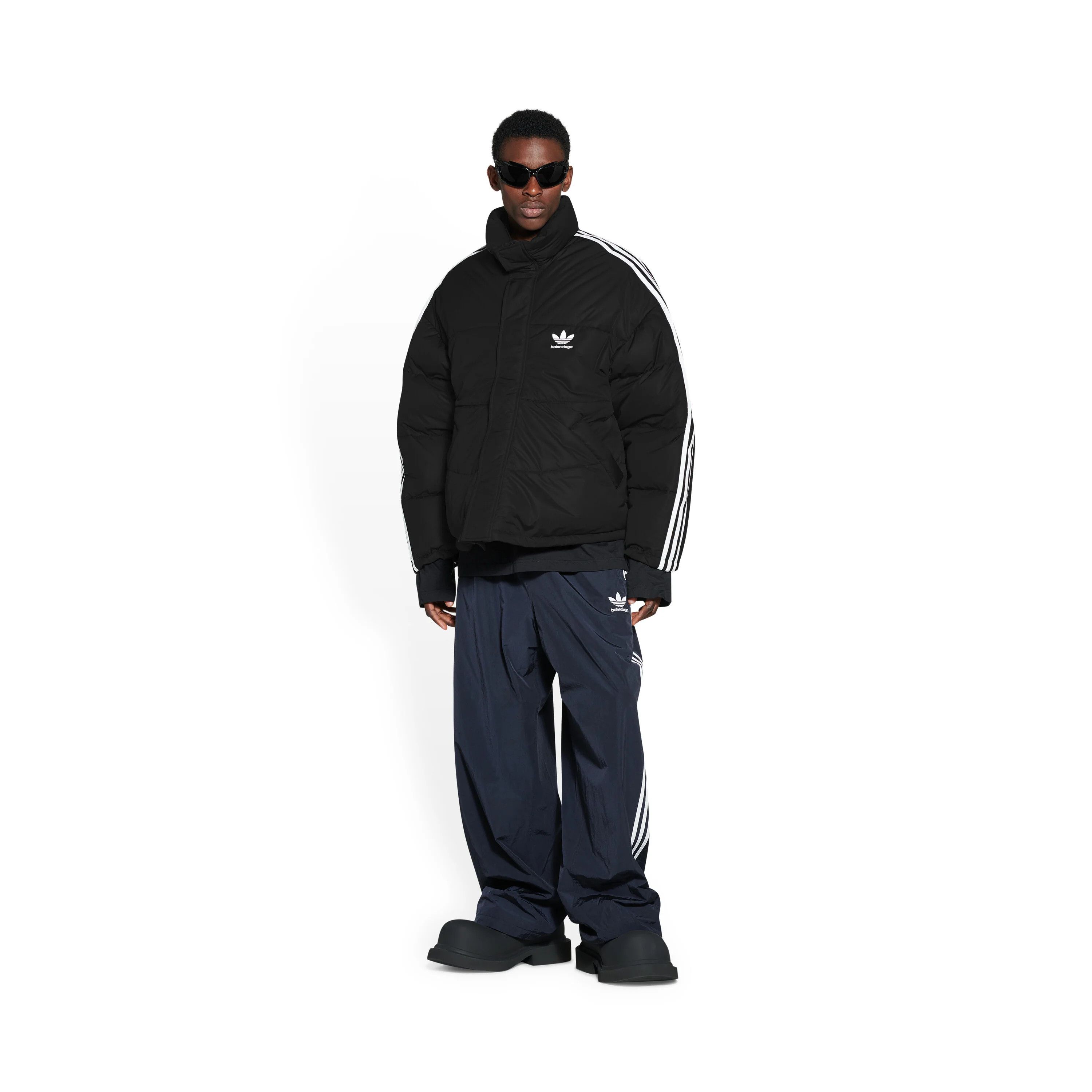 Adidas × Balenciaga o1srvl11e0424 Balenciaga / Adidas Puffer Jacket in Black Size US M / EU 48-50 / 2 - 4 Thumbnail