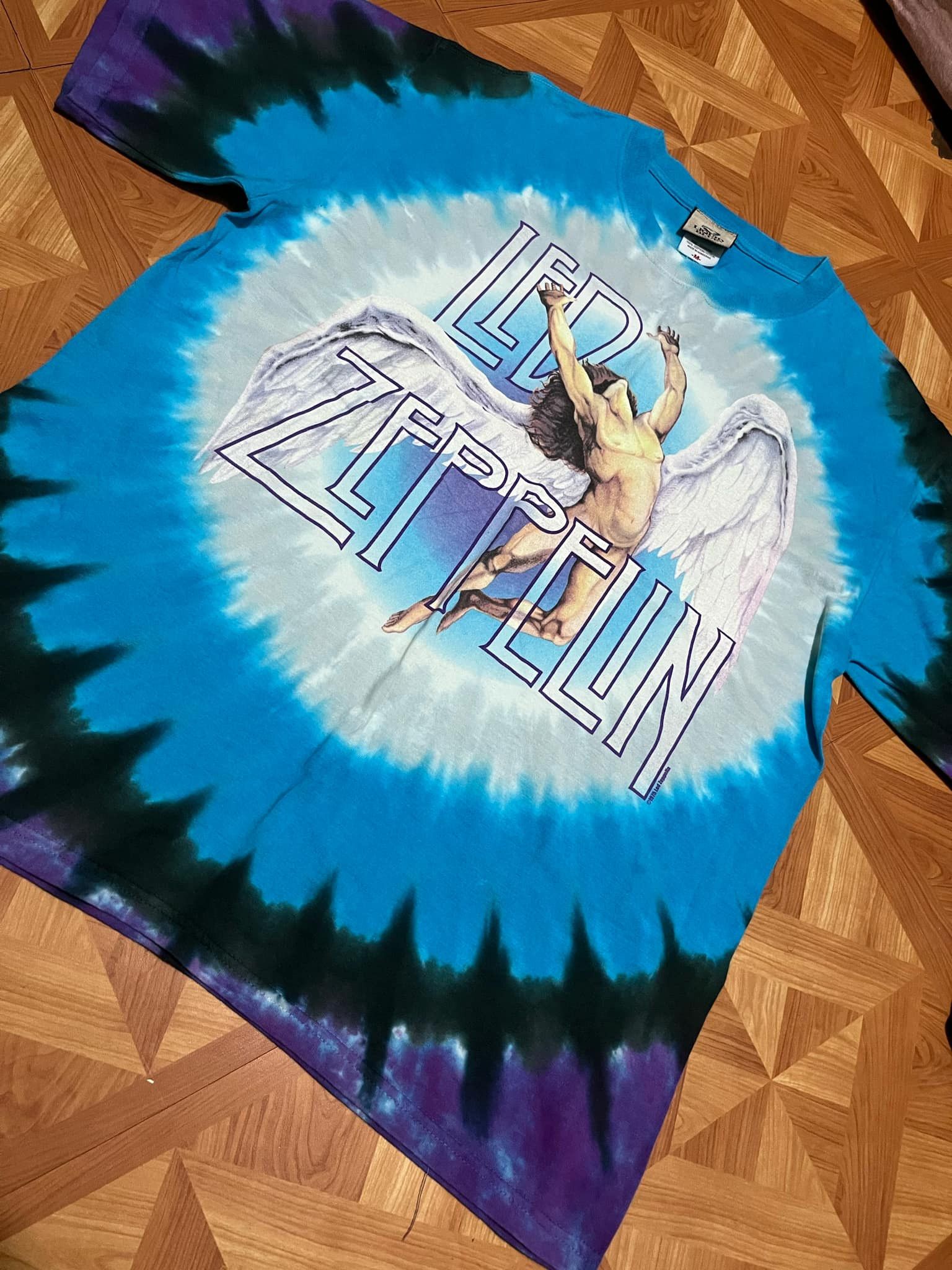 Liquid Blue Led Zeppelin tye dye Size US M / EU 48-50 / 2 - 1 Thumbnail