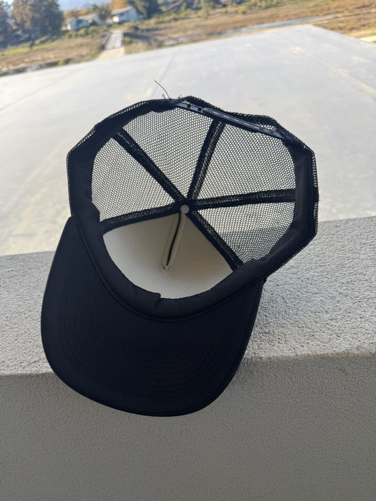 Antony Riddle Antony Riddle Black Trucker Hat Size ONE SIZE - 2 Thumbnail