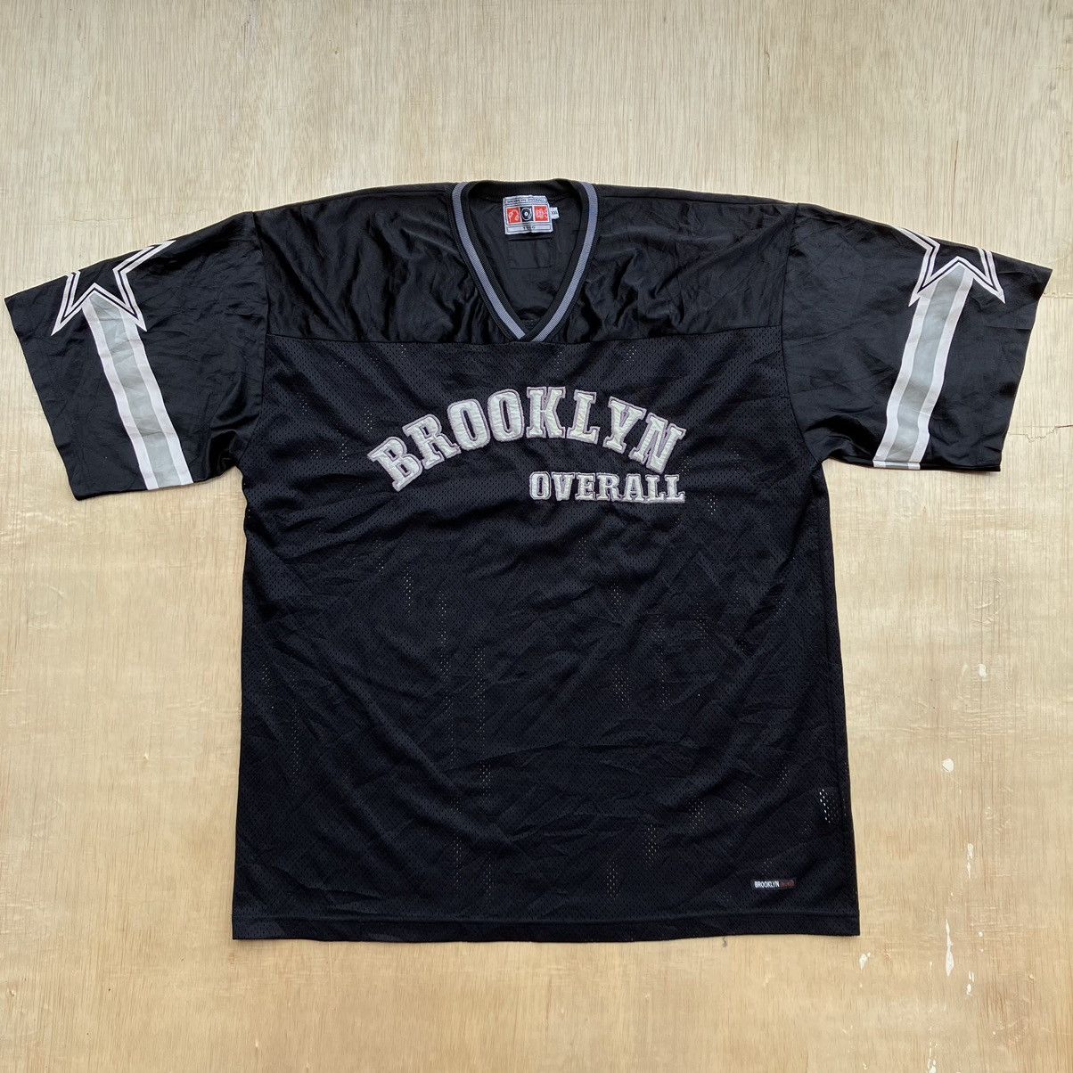Designer × Vintage BROOKLYN OVERALL HIP HOP JERSEY Size US XXL / EU 58 / 5 - 1 Thumbnail