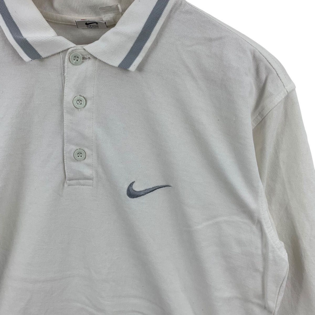 Nike Vintage NIKE USA Embroidered Swoosh Logo Polo Tee Shirt Size L / US 10 / IT 46 - 5 Thumbnail