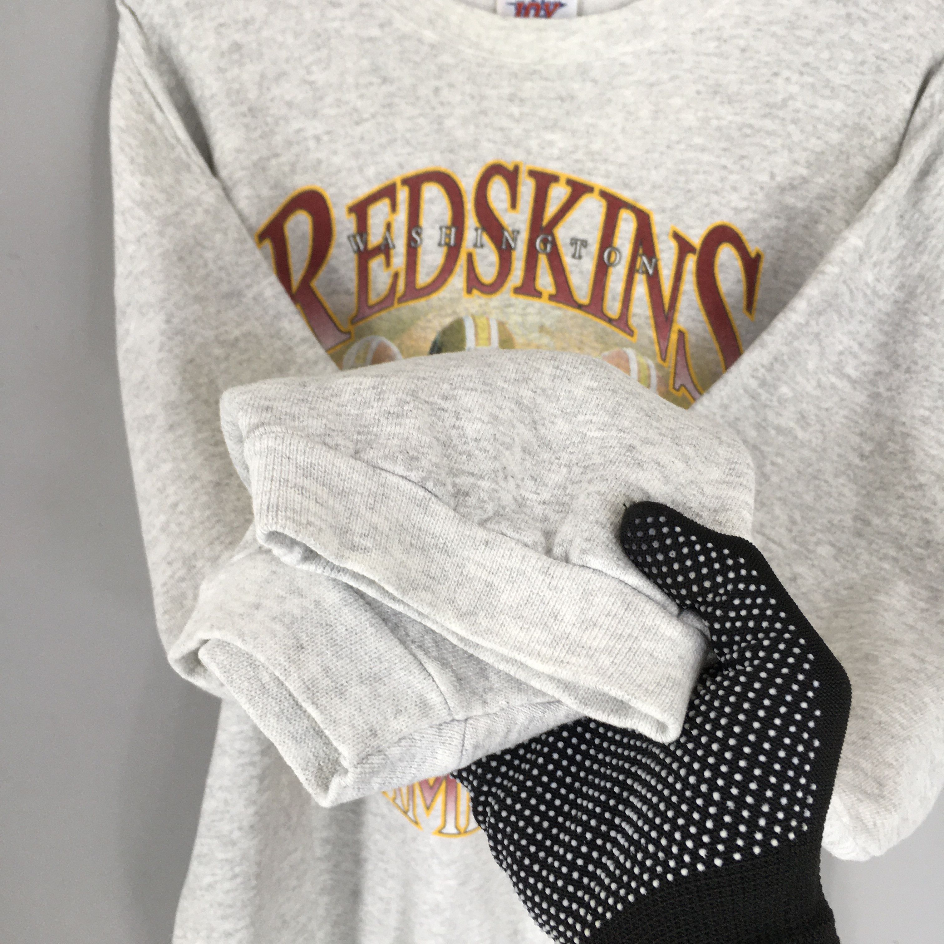 NFL × Vintage Vintage 90s Washington Redskins NFL Sweatshirt XLarge Size US XL / EU 56 / 4 - 5 Thumbnail