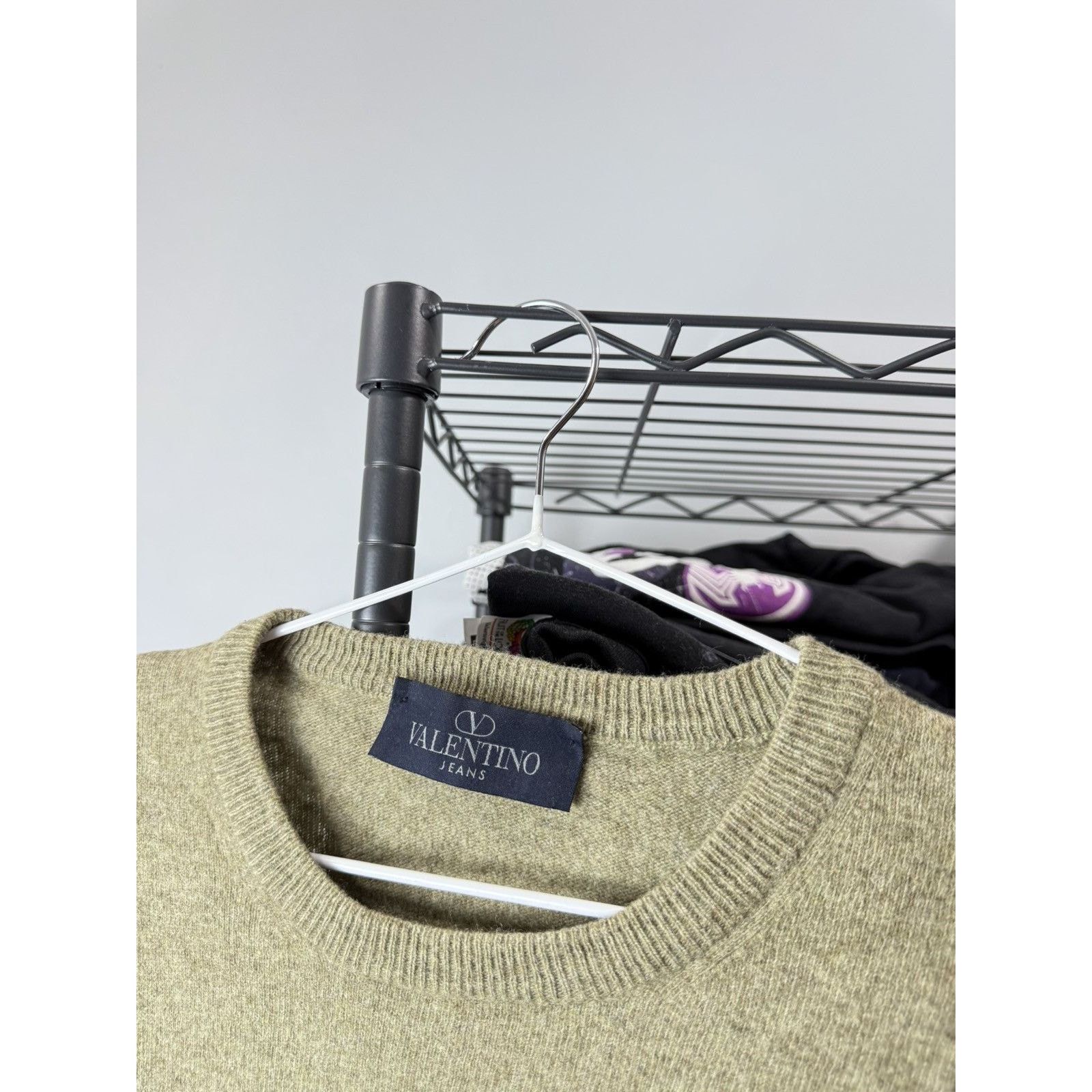 Valentino Rare! Vintage 80-90’s Valentino Jeans Wool Sweater Retro Size US S / EU 44-46 / 1 - 3 Thumbnail