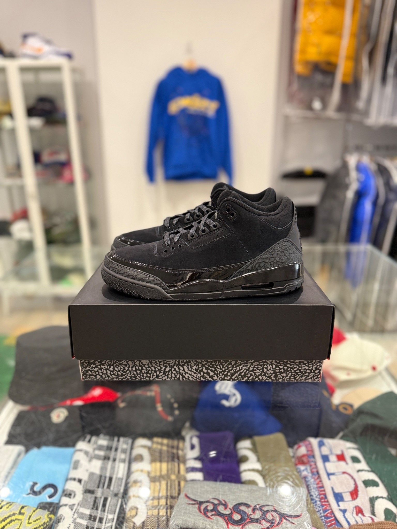 Jordan Brand Jordan 3 Black Cat (2025) Size US 11 / EU 44 - 3 Thumbnail