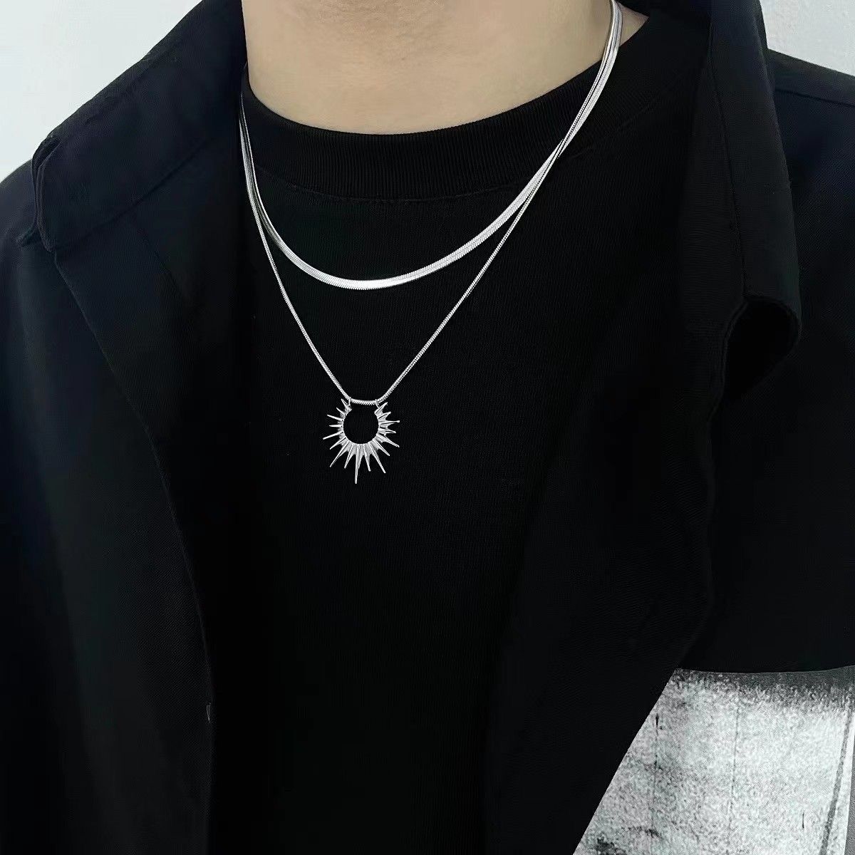Japanese Brand × Vintage Retro punk necklace Size ONE SIZE - 2 Thumbnail