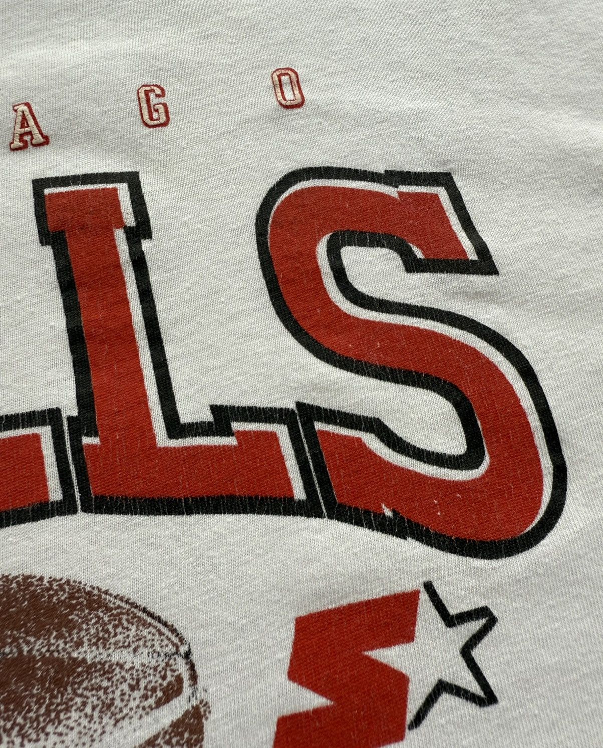 NBA Vintage 90s Nba Chicago Bulls Champs Basketball T-Shirt Size US M / EU 48-50 / 2 - 5 Thumbnail