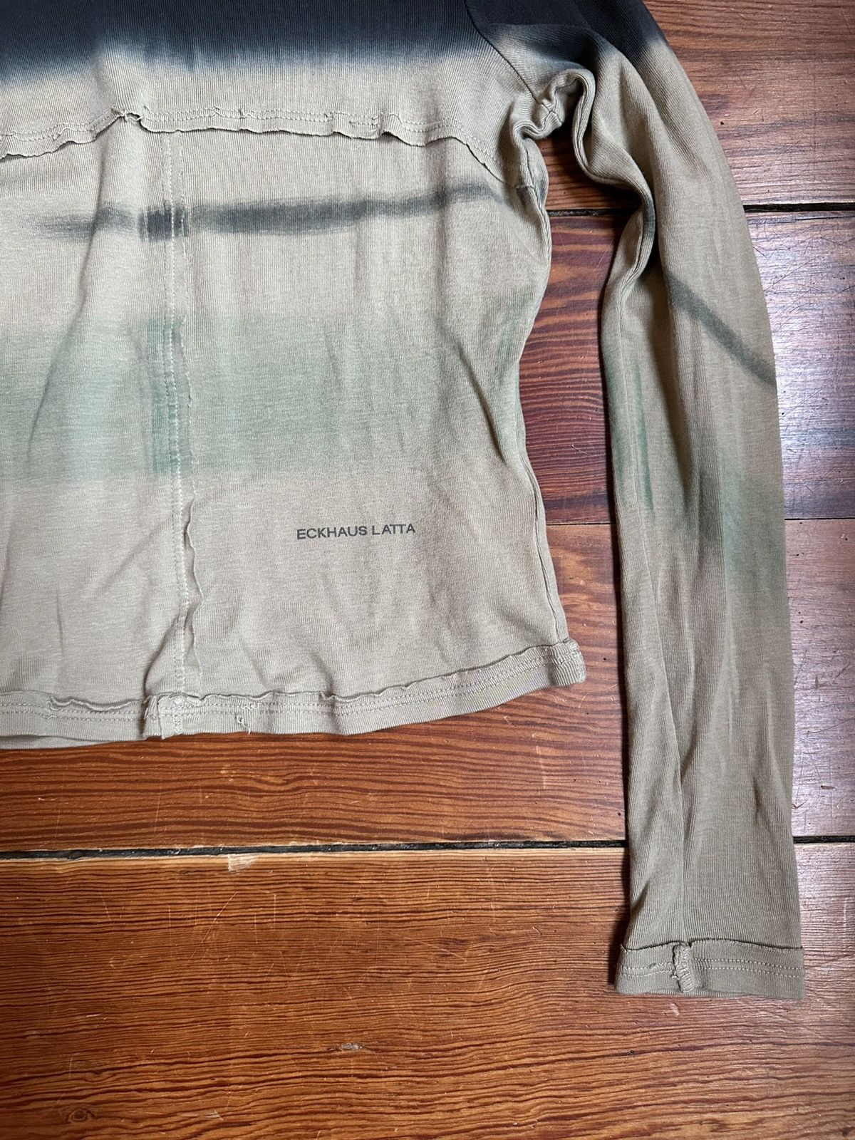 Eckhaus Latta Eckhaus Latta Lapped Baby Tee Size XS / US 0-2 / IT 36-38 - 2 Thumbnail