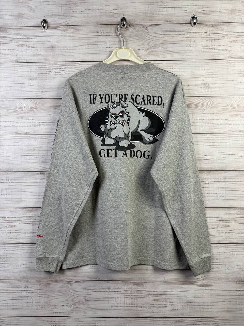 No Fear Vintage Y2K No Fear Longsleeve Graphic Tee Dog Size US M / EU 48-50 / 2 - 1 Thumbnail