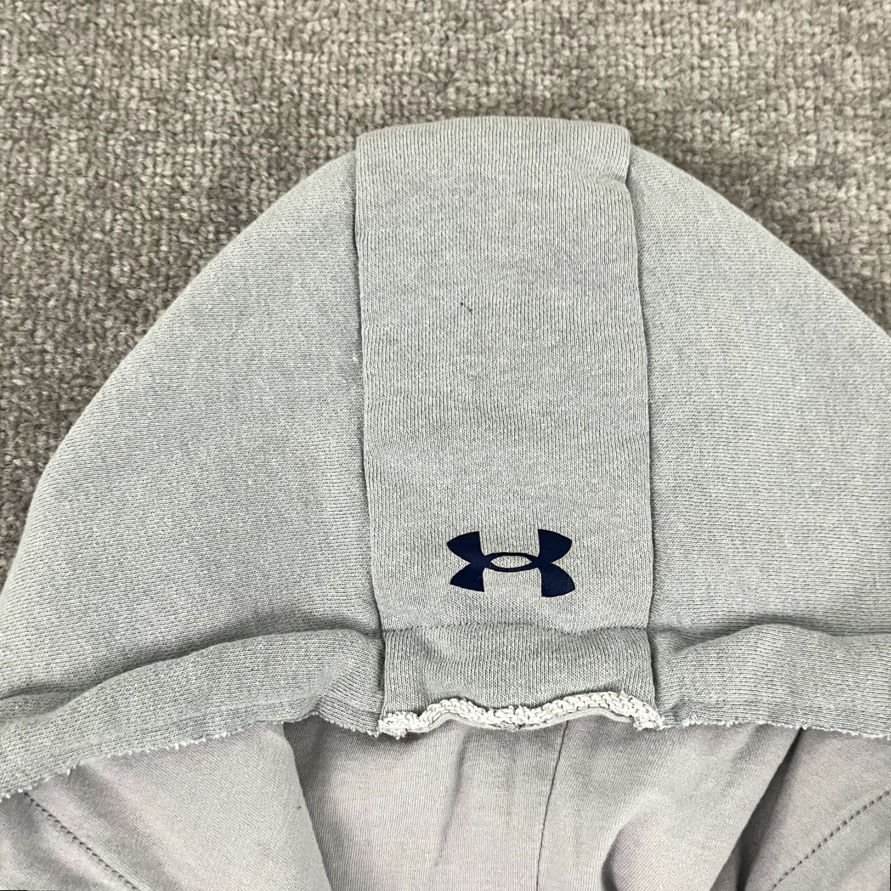 Under Armour Under Armour Project Rock Hoodie Adult XL Gray Blue Workout Gym Full Zip Hooded Pockets Mens Size US XL / EU 56 / 4 - 5 Thumbnail