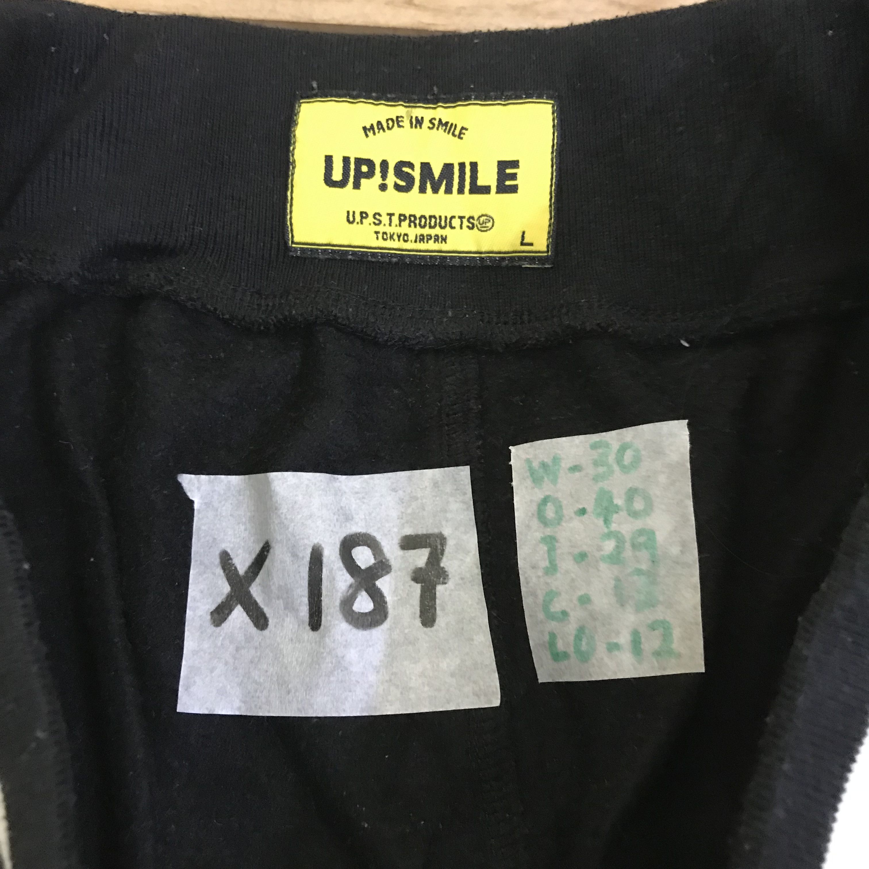 Japanese Brand X187 UP! SMILE TOKYO JAPAN SWEATPANTS Size US 30 / EU 46 - 5 Thumbnail