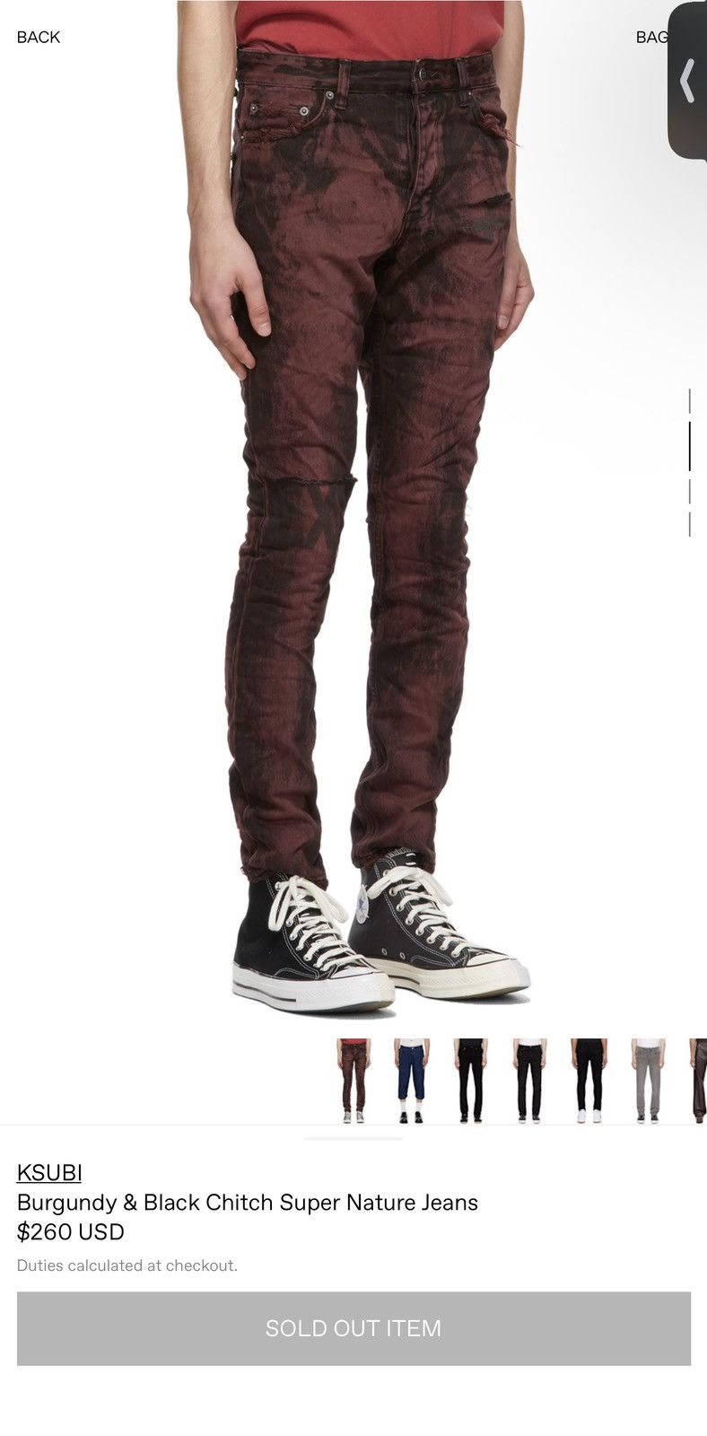 Ksubi Ksubi chitch jeans Size US 32 / EU 48 - 2 Thumbnail