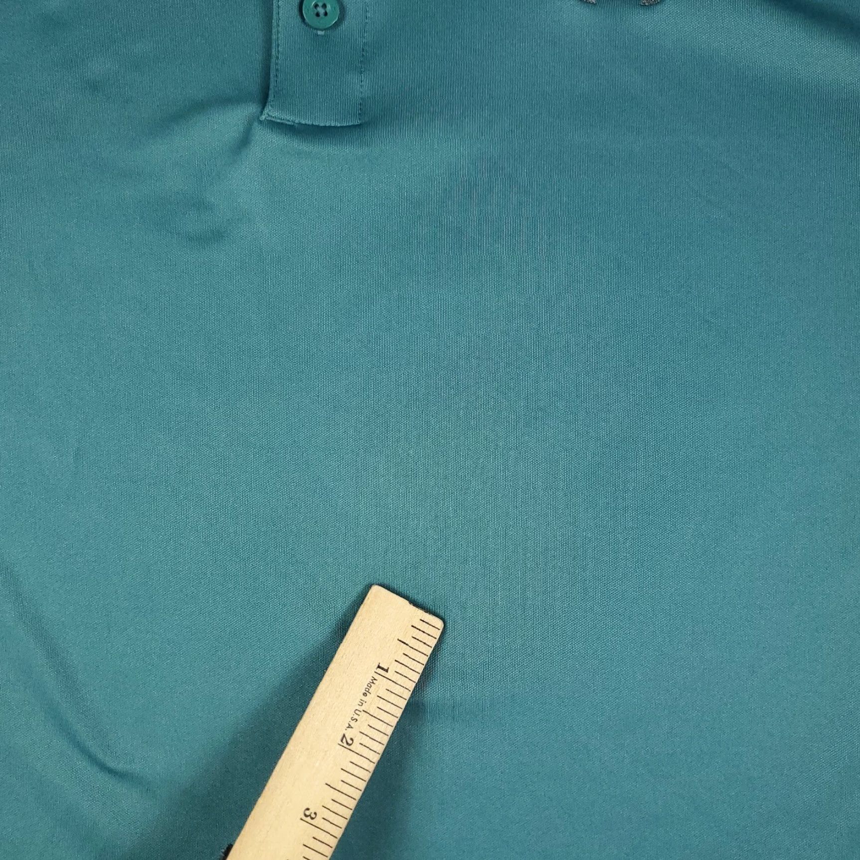 Under Armour Under Armour Polo Shirt Mens XL Teal Blue Short Sleeve Button Collar Logo Golf Casual Sports Classic Modern Preppy Size US XL / EU 56 / 4 - 5 Thumbnail