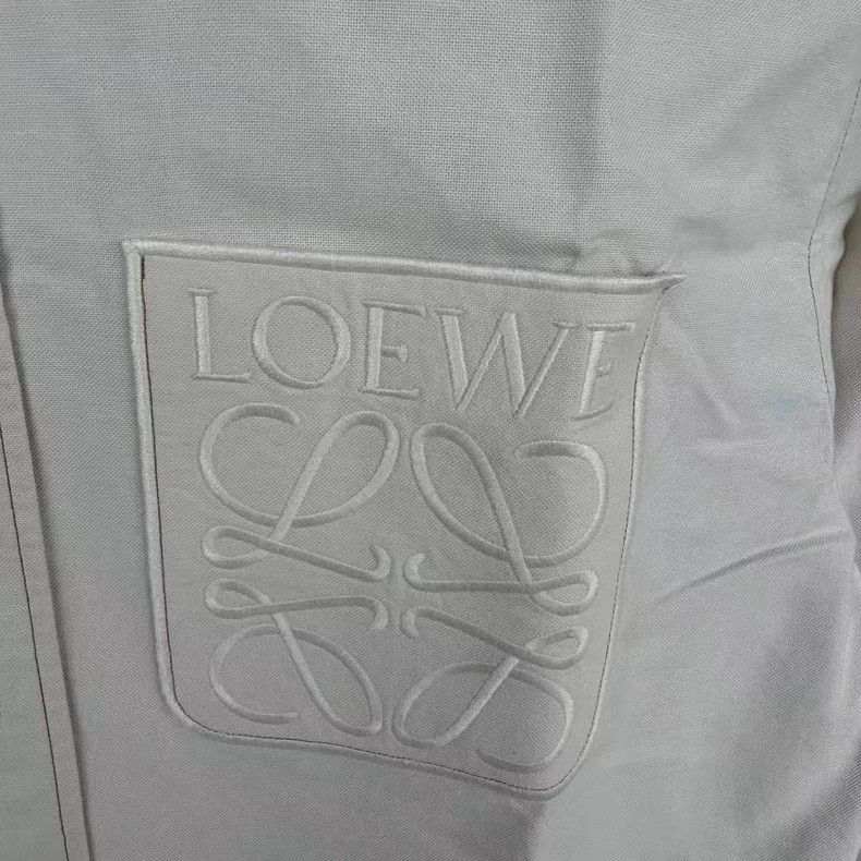 Loewe LOEWE Pocket embroidered logo denim shirt Size XS / US 0-2 / IT 36-38 - 3 Thumbnail