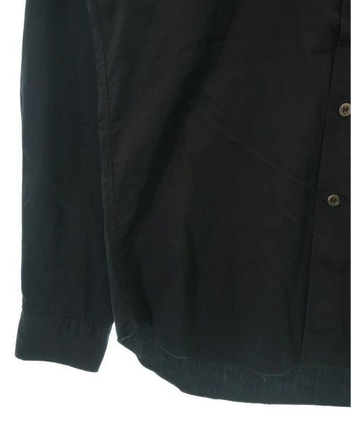 Comme des Garcons Homme Plus Shirt Uneven Length Sleeve Plain Button Up Black Size US XS / EU 42 / 0 - 4 Thumbnail