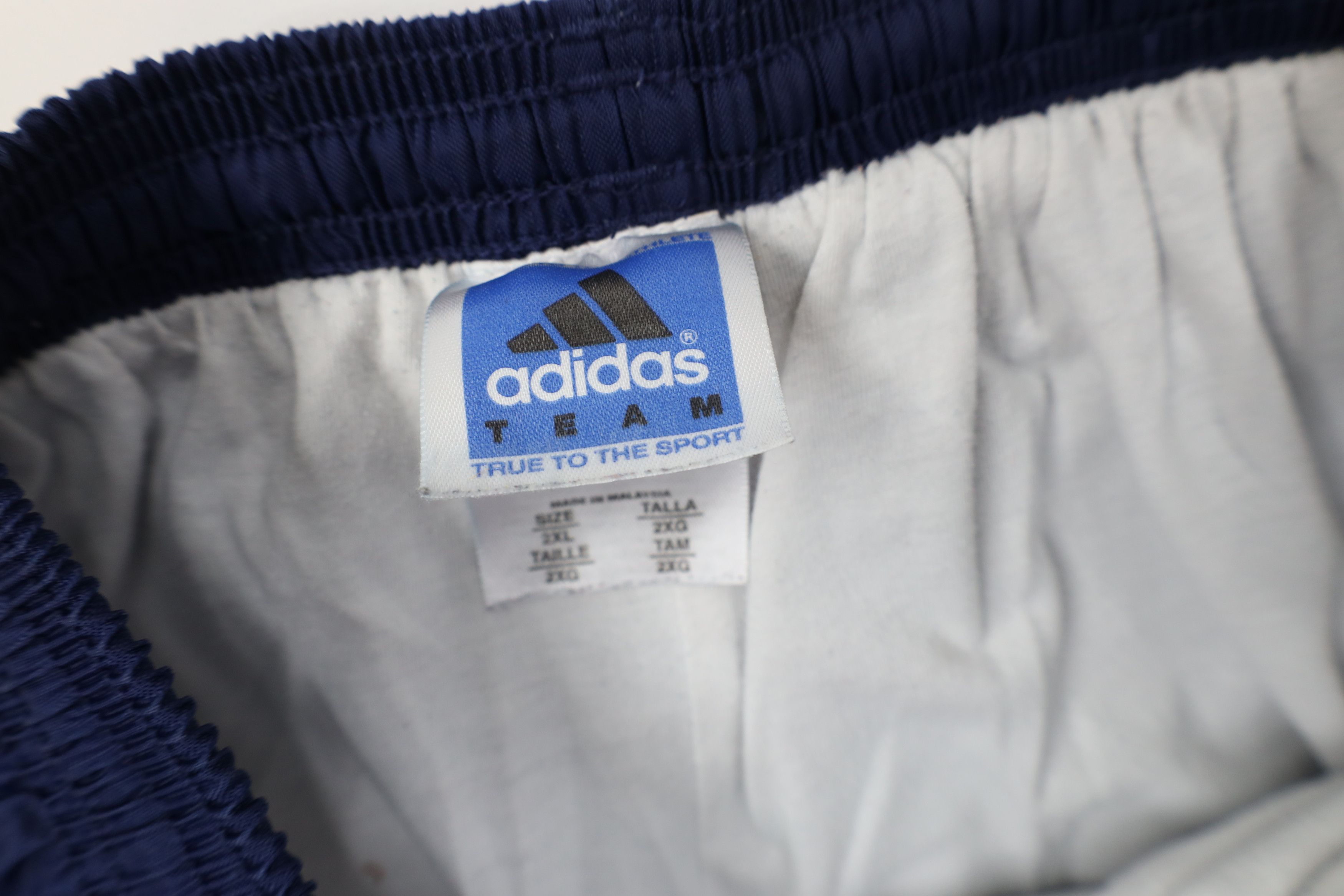 Adidas Vintage 90s Adidas Windbreaker Joggers Pants Blue Nylon Size US 40 / EU 56 - 9 Thumbnail