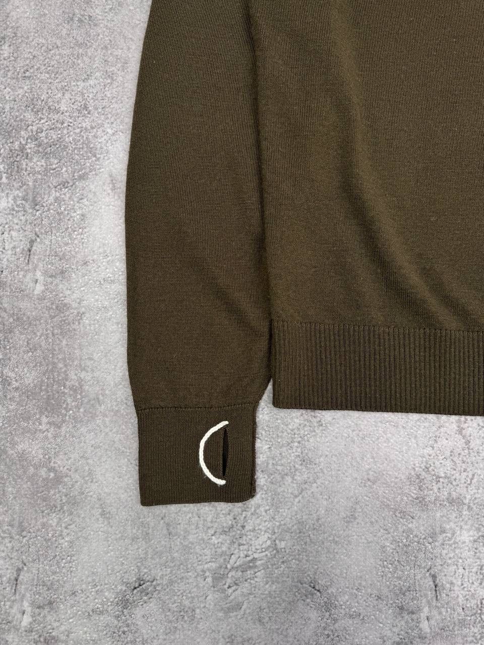 Anya Hindmarch Anya Hindmarch Women x Uniqlo Kids Sweater Olive Crew Neck Size XS / US 0-2 / IT 36-38 - 2 Thumbnail