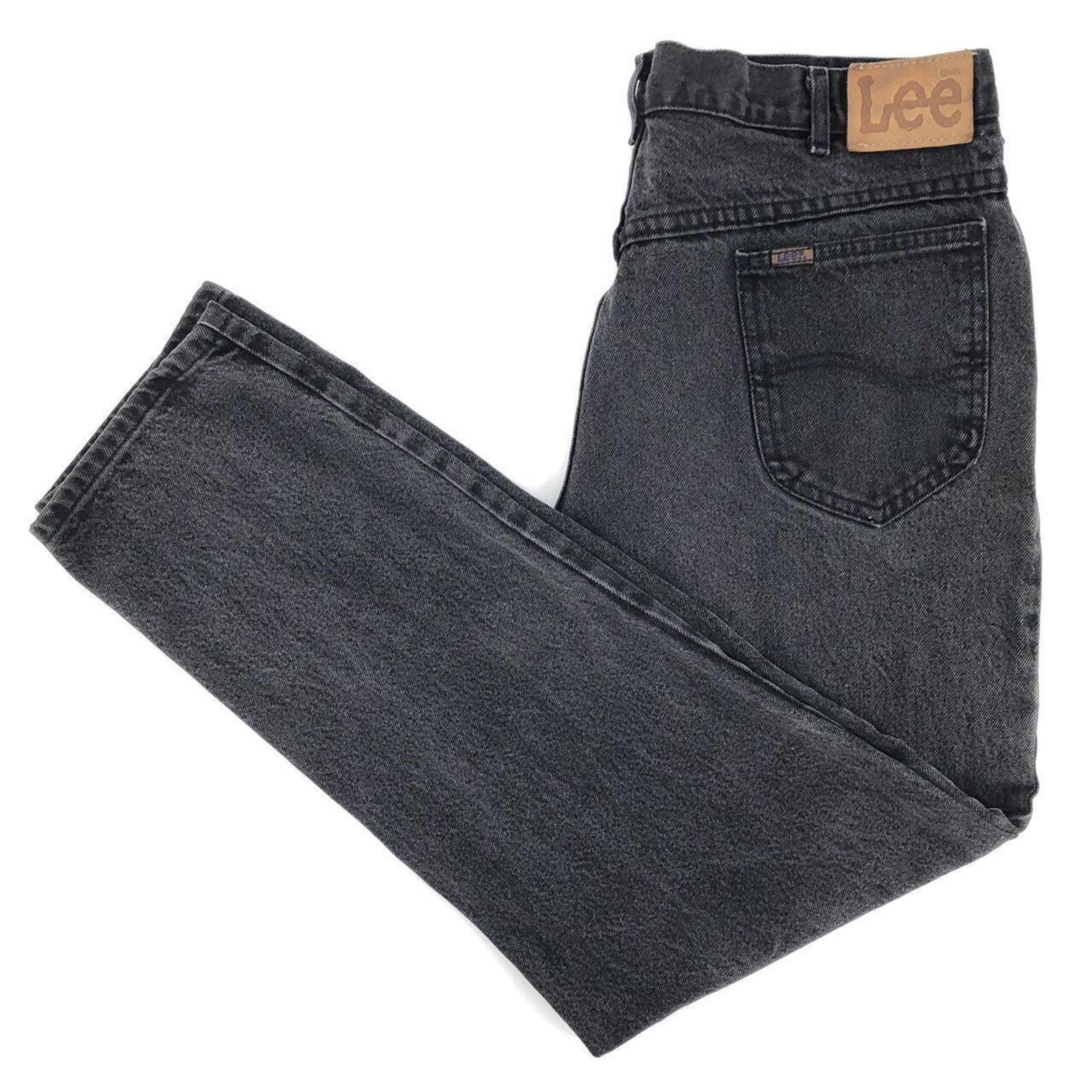 Lee × Vintage 90s Lee Riders black denim jeans 1990s vintage Size US 36 / EU 52 - 3 Thumbnail