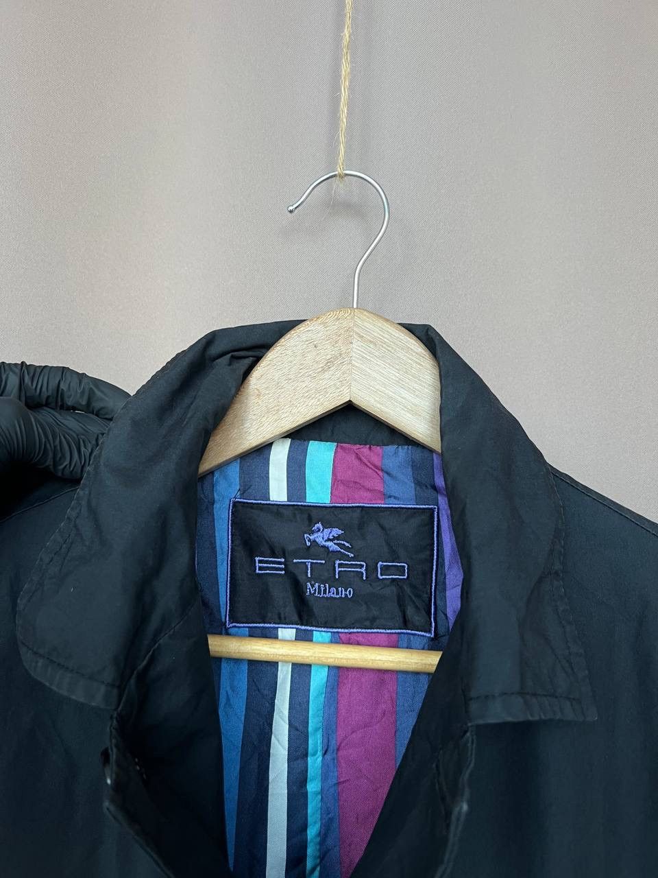Etro Etro Milano Trench Coat Mens Size 46 or S/M Vintage Jacket Size US M / EU 48-50 / 2 - 10 Thumbnail