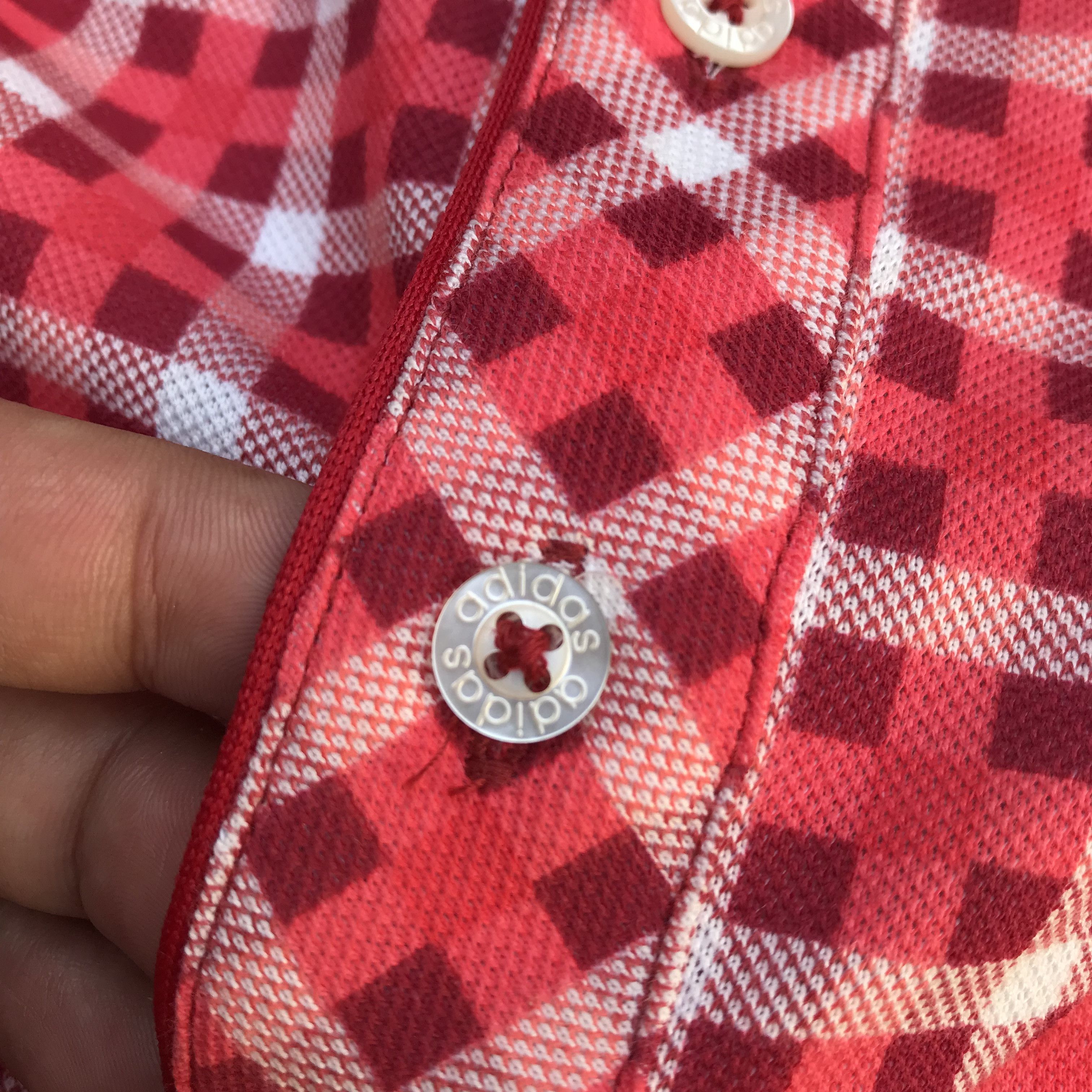 Adidas × Sports Specialties Adidas Originals Polo Golf Red Tartan Great britain england Size US L / EU 52-54 / 3 - 5 Thumbnail