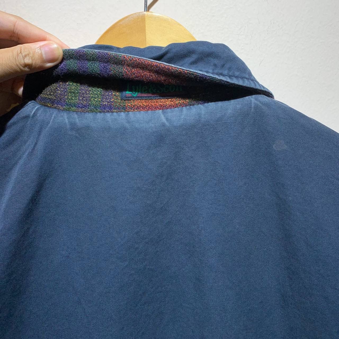 Lyle & Scott Lyle & Scott Plaid Wool Reversible Button Up Jacket Size US XL / EU 56 / 4 - 20 Thumbnail