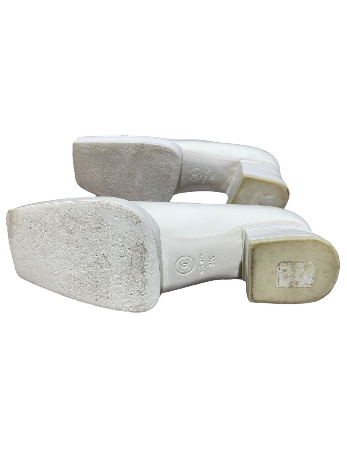 Chanel Chanel Square Toe Heels - No Box Size US 5 / IT 35 - 24 Thumbnail