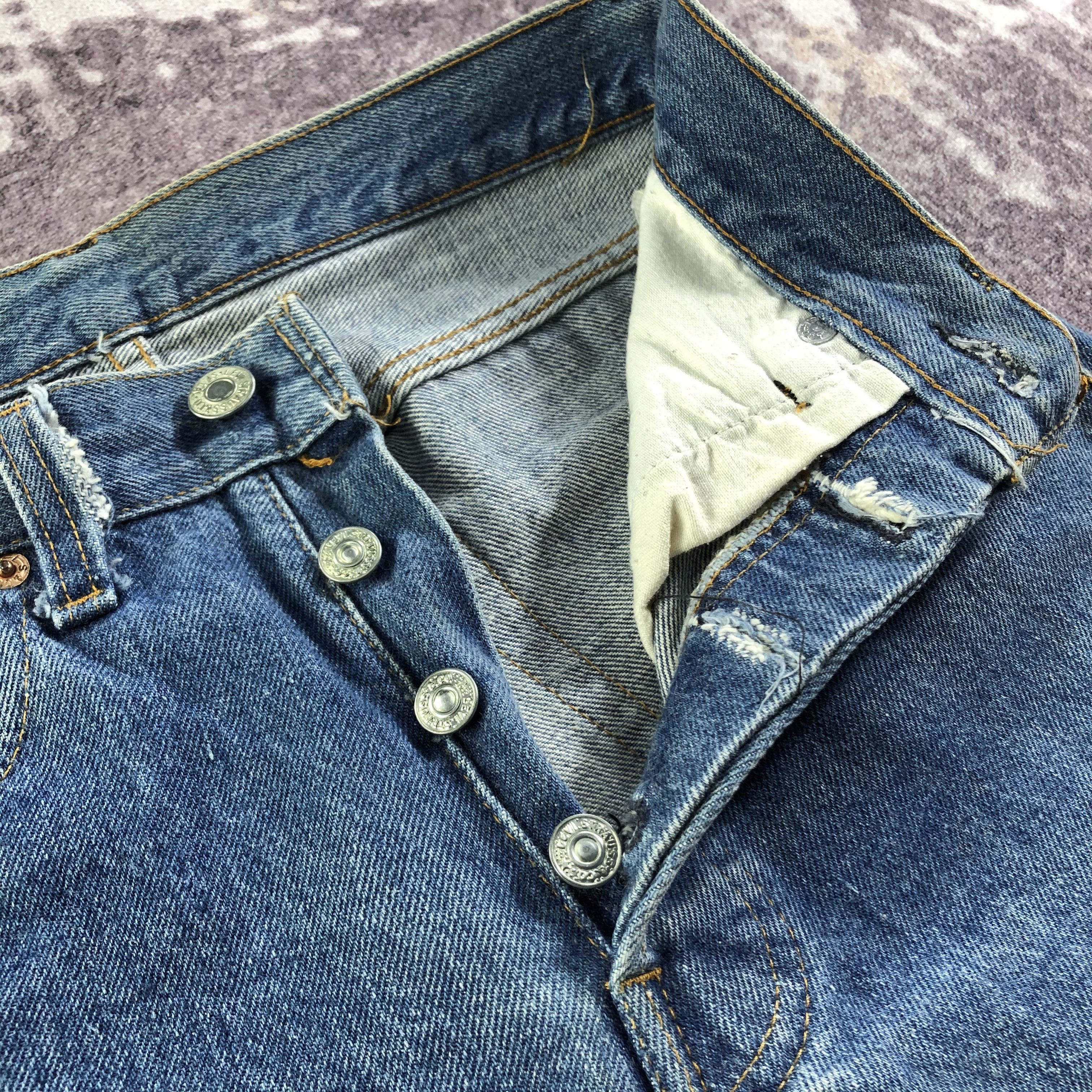 Levi's × Vintage Vintage 70s Redline Levis 501 Jeans-JM3351 Size 26" / US 2 / IT 38 - 7 Thumbnail