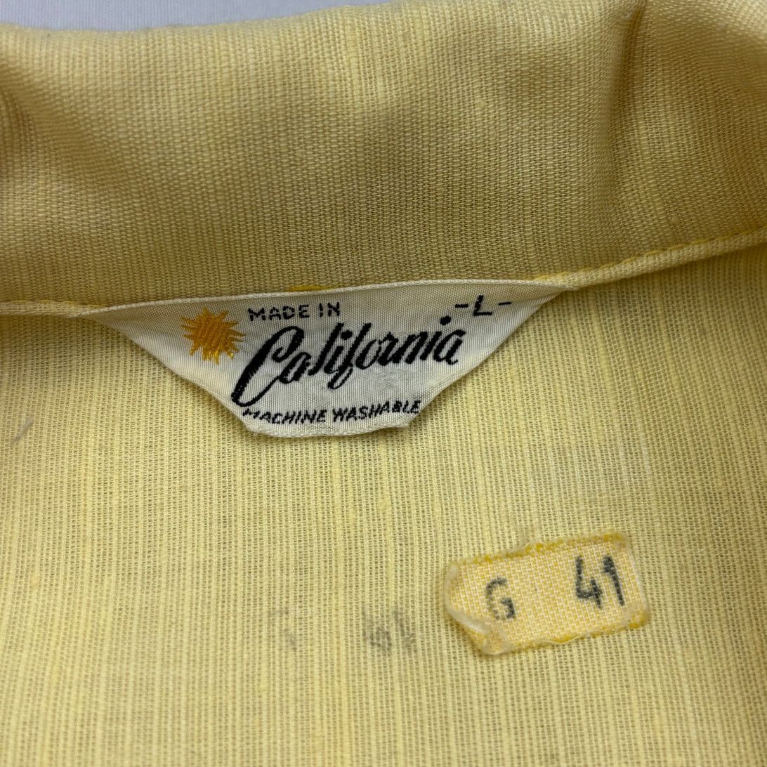 Vintage Vintage 50s Made in California Penney's Loop Collar Shirt L Size US L / EU 52-54 / 3 - 4 Thumbnail