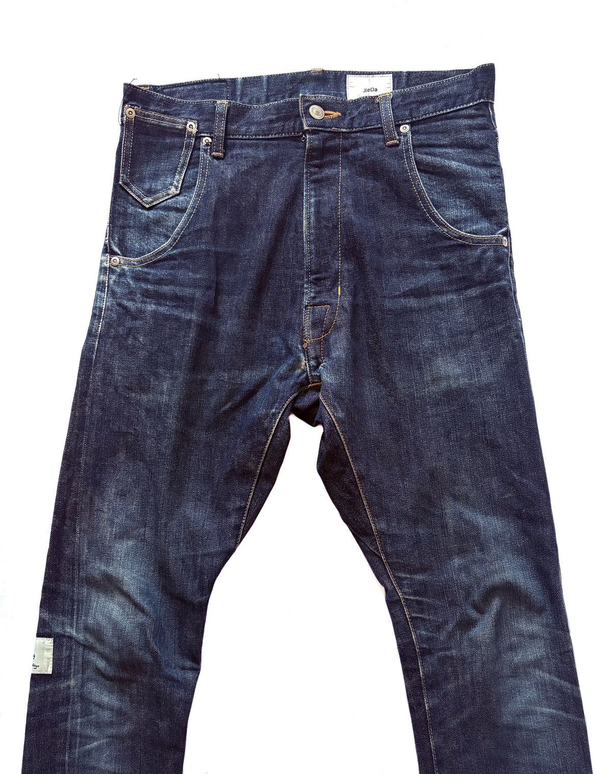 JieDa JIEDA DROP CROTH SLIM FIT JEANS Size US 30 / EU 46 - 3 Thumbnail