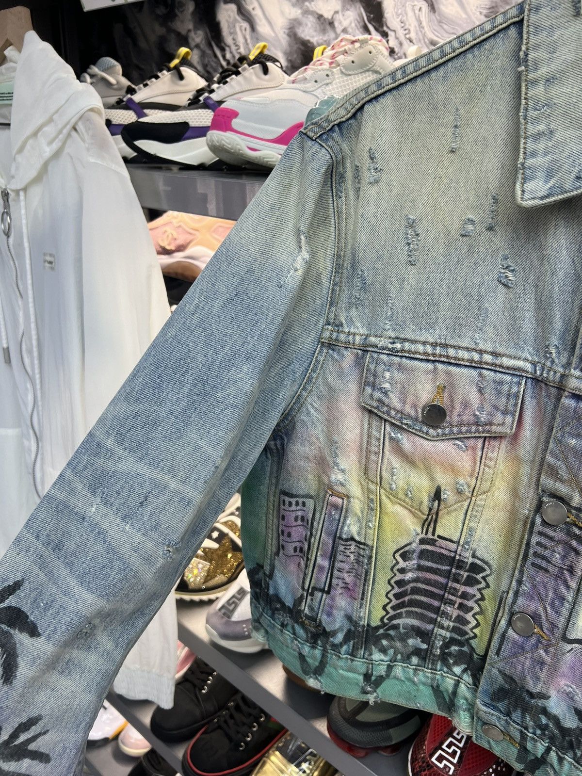 Amiri Amiri Hollywood Jean Jacket Size US S / EU 44-46 / 1 - 7 Thumbnail