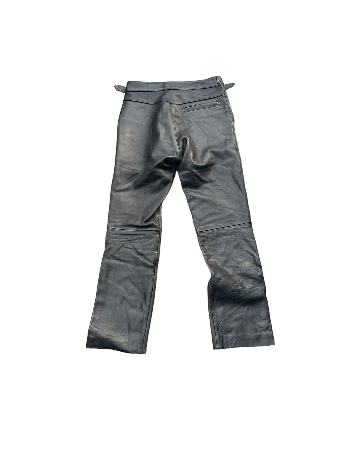 If Six Was Nine × Japanese Brand × Leather Vintage Nankai Leather Pant Size US 32 / EU 48 - 7 Thumbnail
