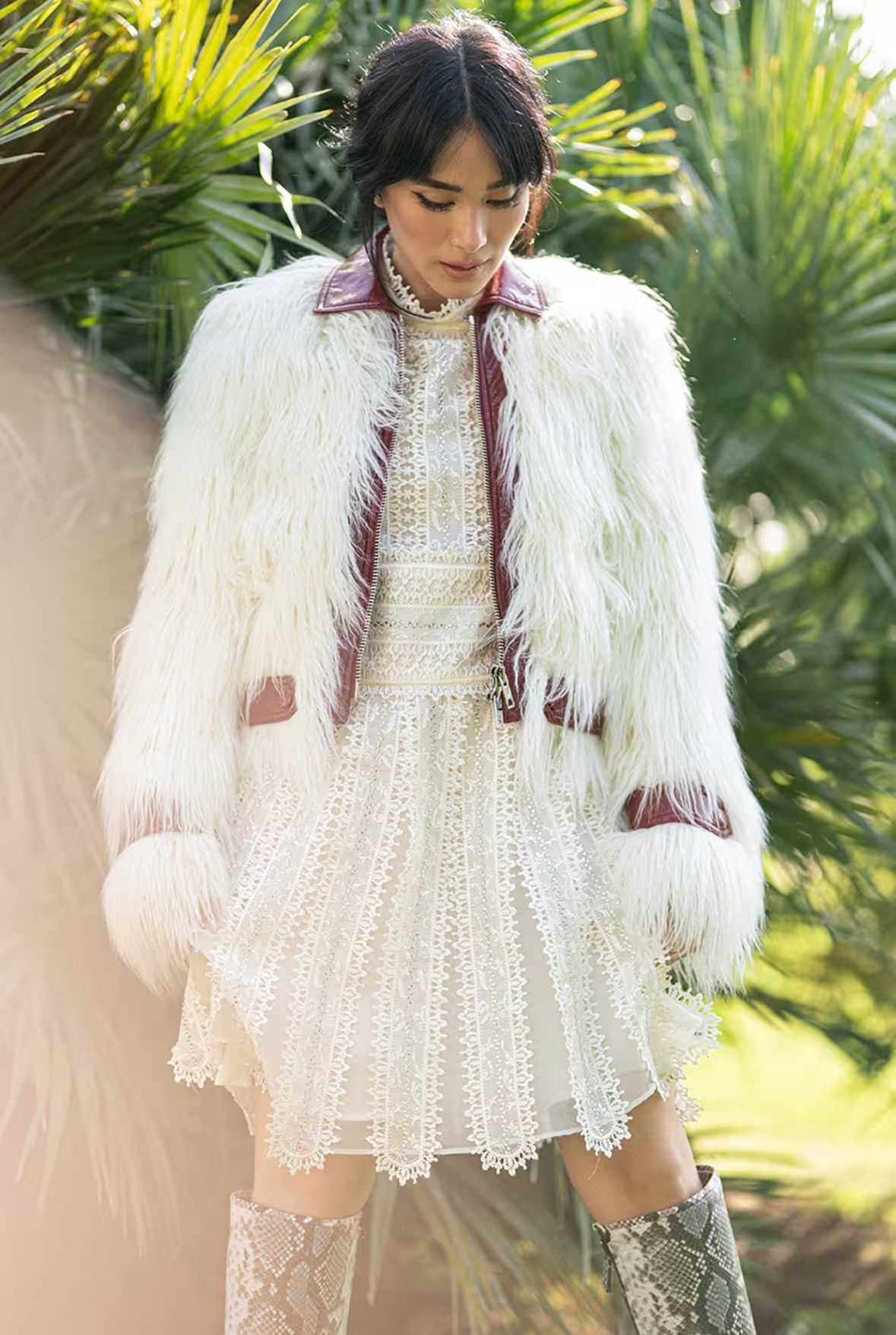 Giambattista Valli × H&M Giambattista Valli H&M Faux fur Jacket Size XS / US 0-2 / IT 36-38 - 4 Thumbnail
