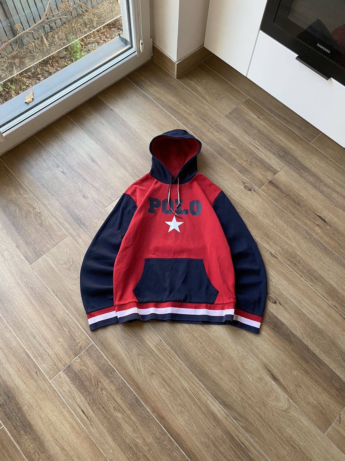 Polo Ralph Lauren Vintage Polo Ralph Lauren Hoodie Star Japanese Avant Gard Size US M / EU 48-50 / 2 - 1 Thumbnail