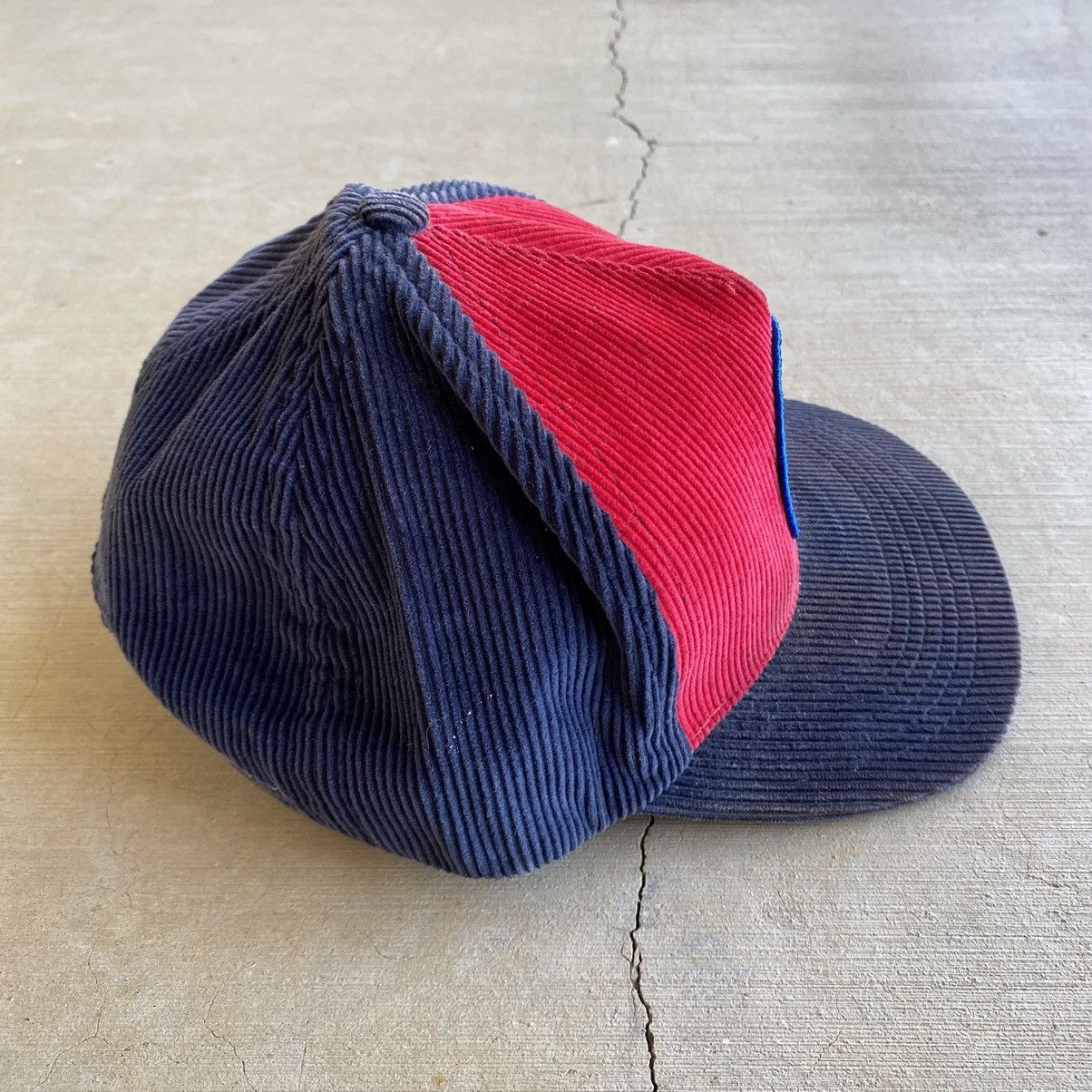 Supreme Supreme Worst Nightmare Hat Corduroy 5-Panel 2008 Red Blue Size ONE SIZE - 4 Thumbnail