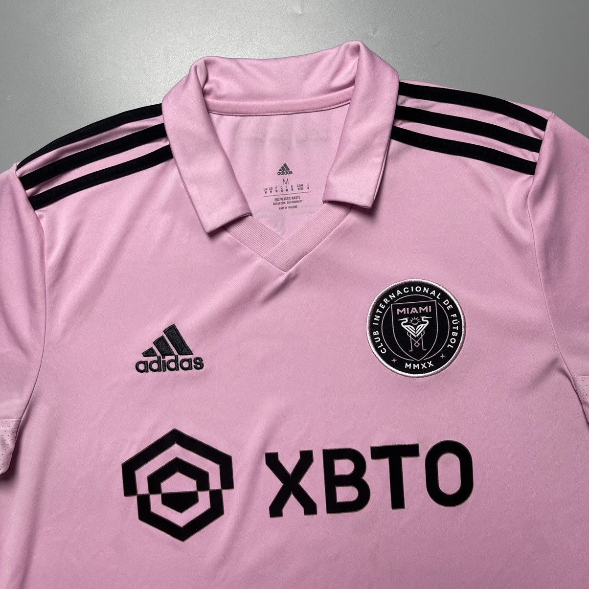 Vintage INTER MIAMI ADIDAS 2023/2024 FOOTBALL HOME JERSEY #10 MESSI Size US M / EU 48-50 / 2 - 4 Thumbnail