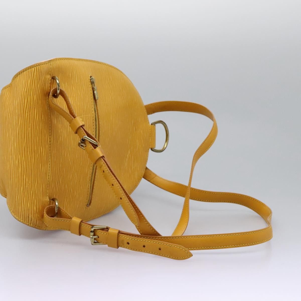Louis Vuitton LOUIS VUITTON Epi Mabillon Backpack Yellow M52239 Size ONE SIZE - 7 Thumbnail