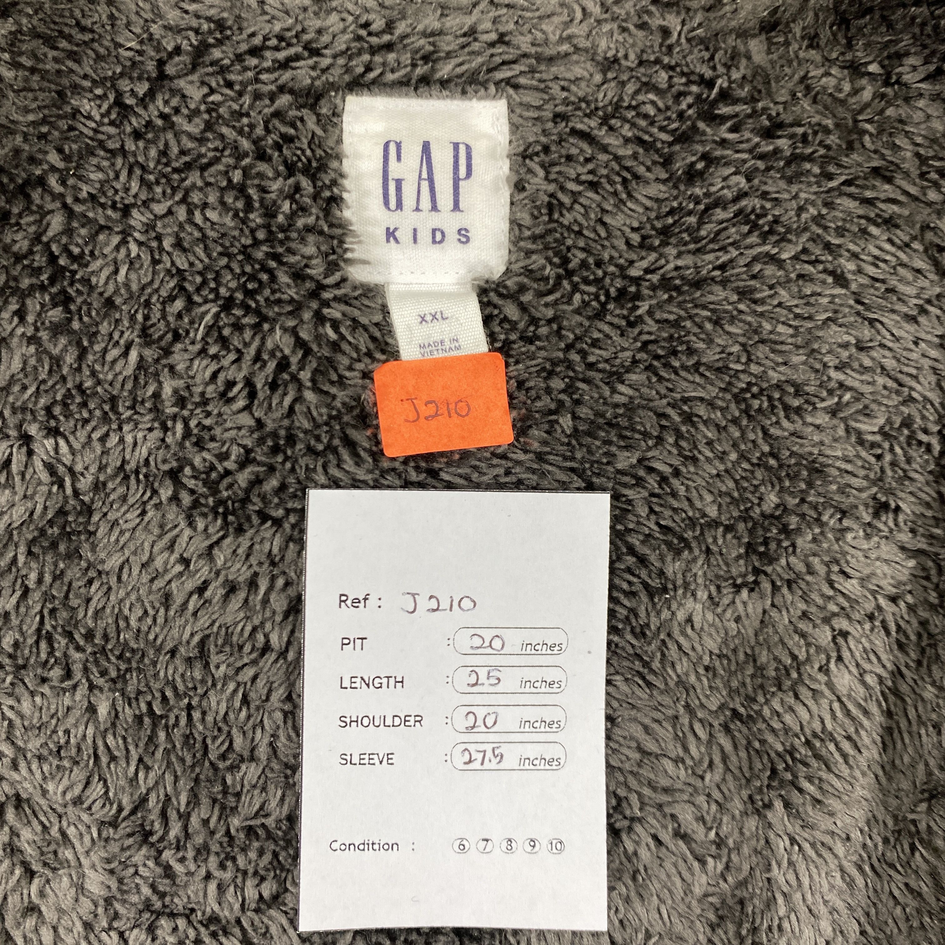 Gap Gap Zipper Hoodie Kids Jacket- J210 Size US S / EU 44-46 / 1 - 5 Thumbnail