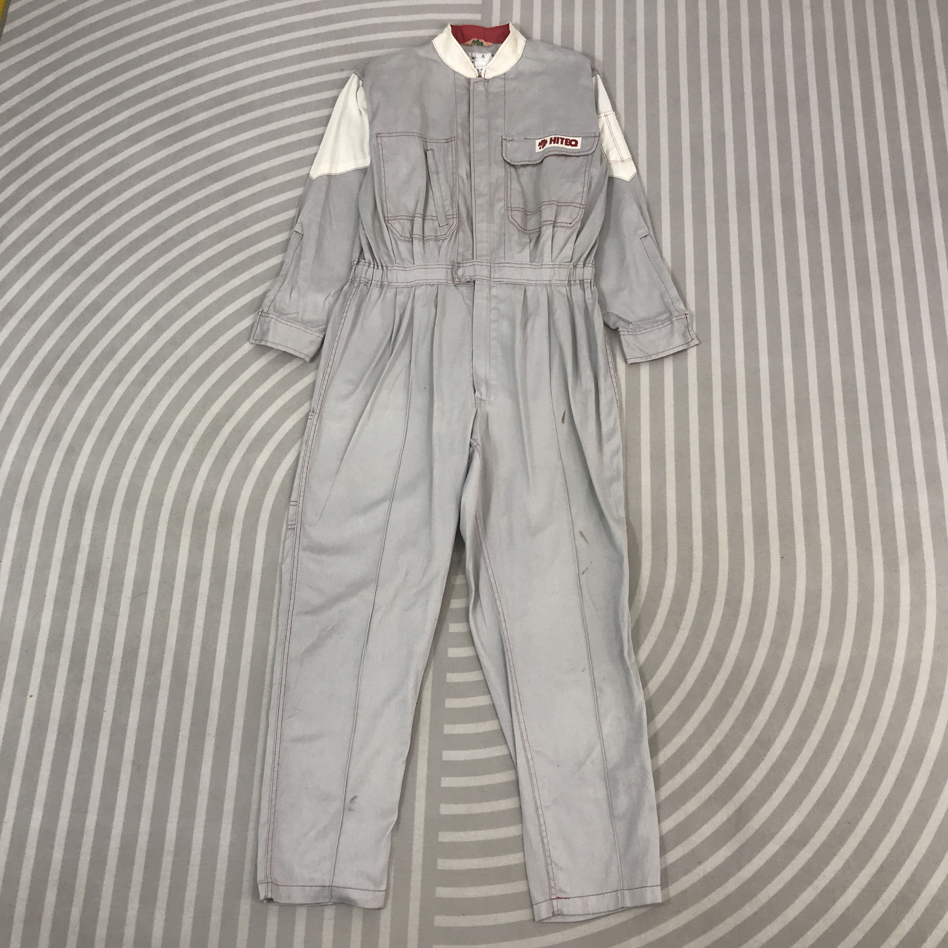 Sports Specialties Vintage Nissan Racing japan Overall Jacket K66B6 Size US M / EU 48-50 / 2 - 3 Thumbnail