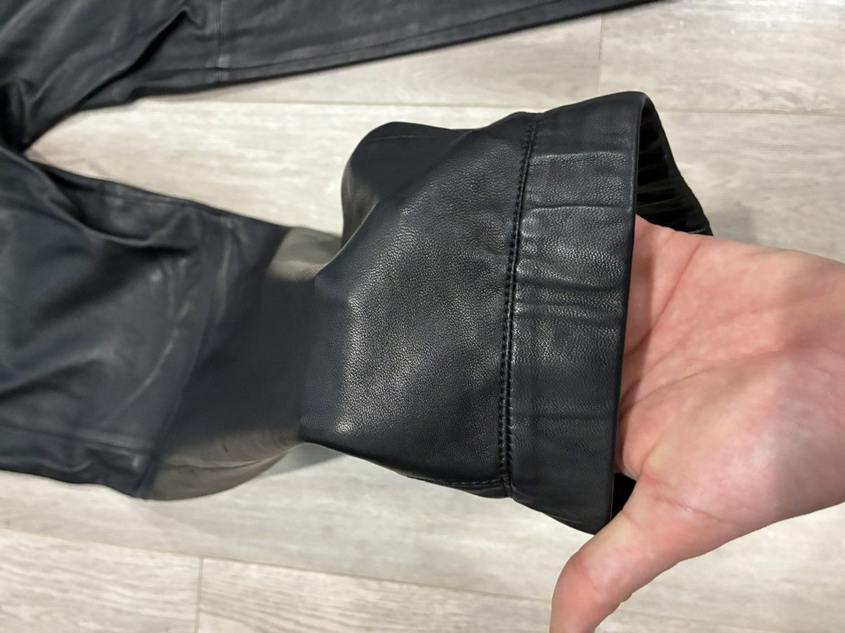 Saint Laurent Paris Saint Laurent Lambskin Joggers Size US 38 / EU 54 - 10 Thumbnail
