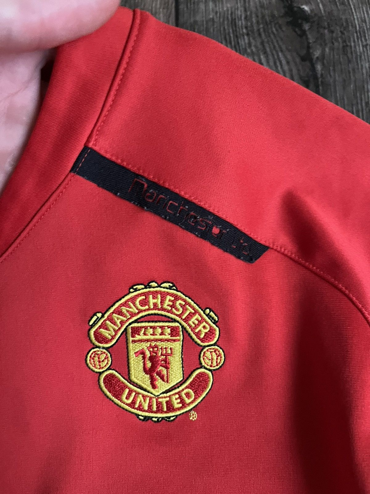 Nike Vintage Manchester United Nike 2007-2008 Training AIG Jersey Size US L / EU 52-54 / 3 - 9 Thumbnail